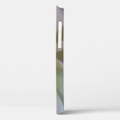 Fancy roze en witte Tulip Case-Mate iPhone Case (Achterkant / Links)