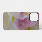 Fancy roze en witte Tulip iPhone Hoesje (Achterkant horizontaal)