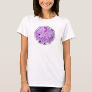 Fancy Roze Floral T-shirt voor vrouwen