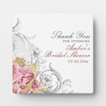 Fancy Roze Floral Vrijgezellenfeest