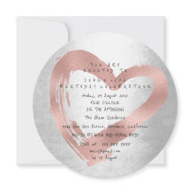 Fancy roze roze goudhartzilver