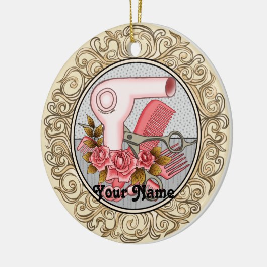 Fancy Rozen Beautician ornament (Links)
