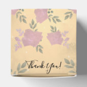 Fancy Rozen Quinceanera Gold Favor Box Bedankdoosjes (Bovenkant)