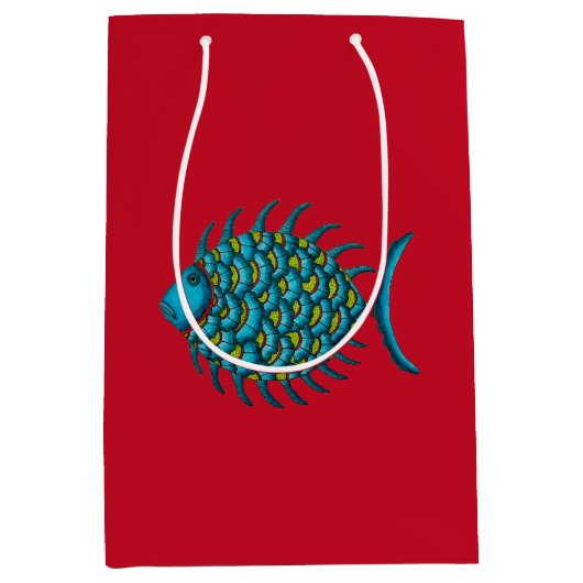 Fancy ruches medium cadeauzakje (Voorkant)