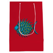 Fancy ruches medium cadeauzakje (Achterkant)