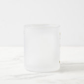 Fancy S Monogrammed Matglas Koffiemok (Center)