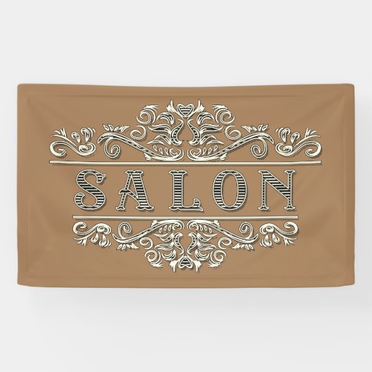 Fancy Salon Spandoek (Horizontaal)