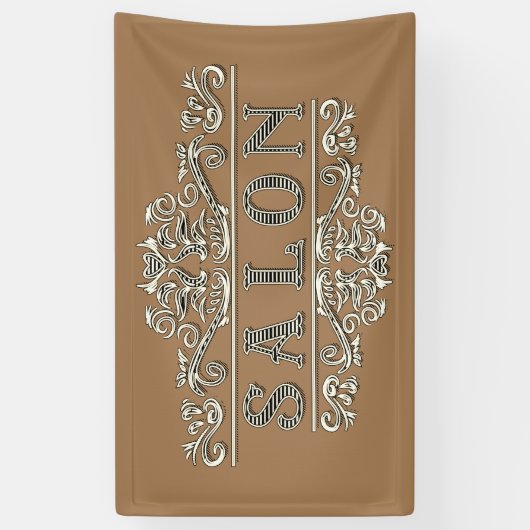 Fancy Salon Spandoek (Verticaal)