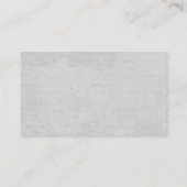 Fancy scharen Waterverf Barber Visitekaartje (Achterkant)