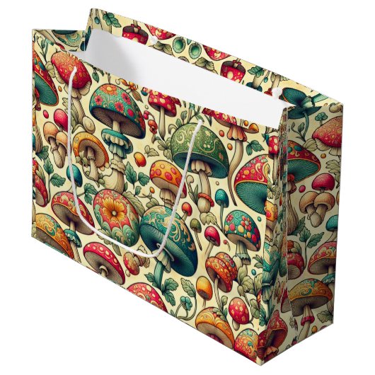 Fancy schimmels groot cadeauzakje (Voorkant Gekanteld)