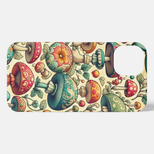 Fancy schimmels iPhone hoesje (Achterkant horizontaal)