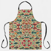 Fancy schimmels schort (Voorkant)