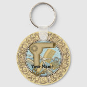 Fancy schoonheidsspecialist sleutelhanger (Voorkant)