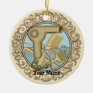 Fancy schoonheidsspecialiste keramisch ornament