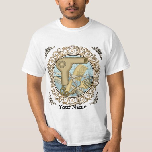 Fancy schoonheidsspecialiste T-shirt (Voorkant)