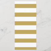 Fancy Script 4x9 Bruiloft Menu Kaart Voor Bord (Achterkant)