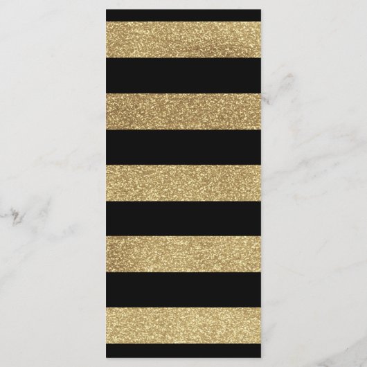 Fancy Script 4x9 Bruiloft Menu Kaart Voor Bord (Achterkant)