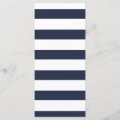 Fancy Script 4x9 Trouw Menu Kaart Voor Bord (Achterkant)