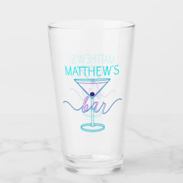 Fancy Script Fun Colours Fun Bar Glas