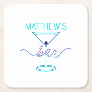 Fancy Script Fun Colours Fun Bar Kartonnen Onderzetters