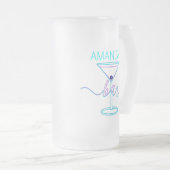 Fancy Script Fun Colours Fun Bar Matglas Bierpul (Voorkant rechts)