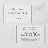 Fancy, script, uitvoerend Visitekaartje (Voorkant / Achterkant)