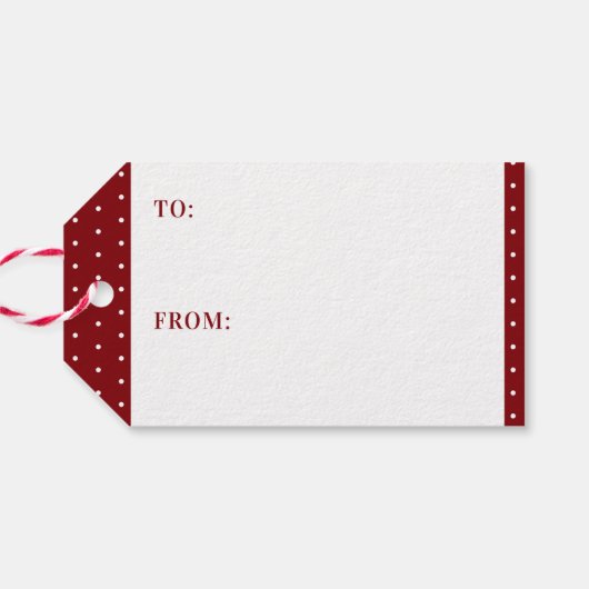 Fancy script voor fijne kerst cadeaulabel (Achterkant Horizontaal)