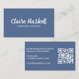 Fancy Script Zachte Zomer Minimalistische Moderne  Visitekaartje