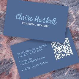 Fancy Script Zachte Zomer Minimalistische Moderne  Visitekaartje