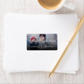 Fancy scriptadres voor meest feestkerst etiket (Insitu)