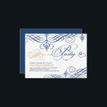 Fancy Scrolls eten Drink & party Hanukkah Holiday Kaart<br><div class="desc">Ontworpen door: fat*fa*tin. Eenvoudig aan te passen met uw eigen tekst,  foto of afbeelding. Voor douaneverzoeken,  te contacteren gelieve vet*fa*tin direct. Aangepaste kosten zijn van toepassing op www.zazzle.com/fat_fa_tin www.zazzle.com/color_therapy www.zazzle.com/fatfatin_blue_knot www.zazzle.com/fatfatin_red_knot www.zazzle.com/fatfatin_box www.zazzle.com/fatfatin_ink</div>