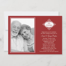 Fancy Seal jubileum foto uitnodiging