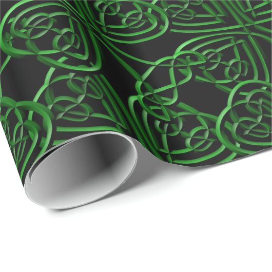 Fancy Shamrock Cadeaupapier (Rol Hoek)