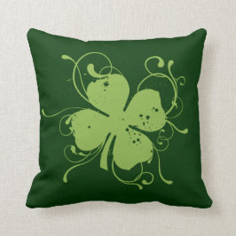 Fancy Shamrock Kussen