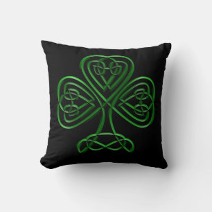 Fancy Shamrock Kussen