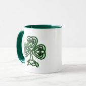 Fancy Shamrock Mok (Voorkant links)