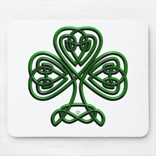 Fancy Shamrock Muismat (Voorkant)