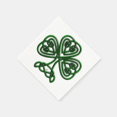 Fancy Shamrock Servetten (Hoek)