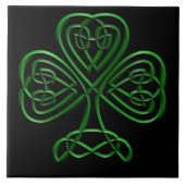 Fancy Shamrock Tegeltje (Voorkant)
