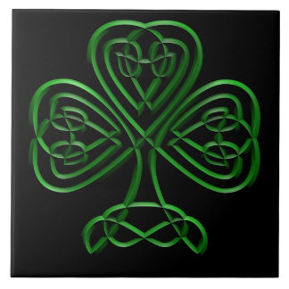 Fancy Shamrock Tegeltje