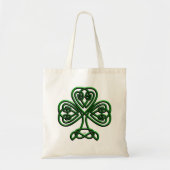 Fancy Shamrock Tote Bag (Voorkant)