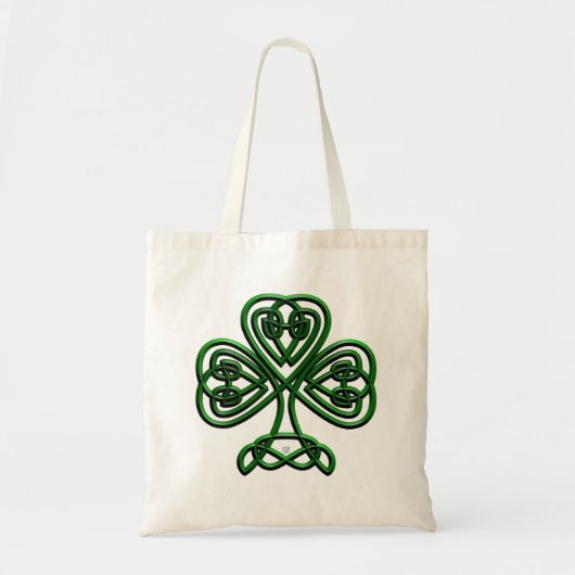Fancy Shamrock Tote Bag (Voorkant)