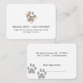 Fancy Shears Hondenverzorger Afsprakenkaartje (Voorkant / Achterkant)