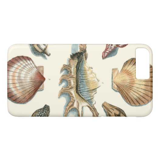 Fancy Shell Beach Case-Mate iPhone Case (Achterkant (Horizontaal))