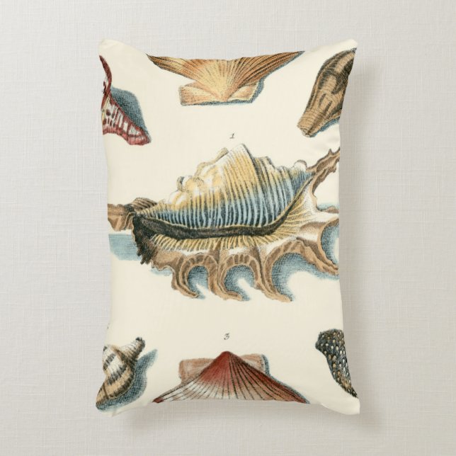Fancy Shell Beach Decoratief Kussen (Voorkant(Verticaal))