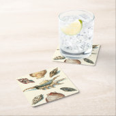 Fancy Shell Beach Kartonnen Onderzetters (Insitu)