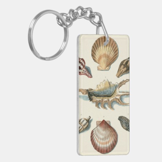 Fancy Shell Beach Sleutelhanger (Voorkant Links)