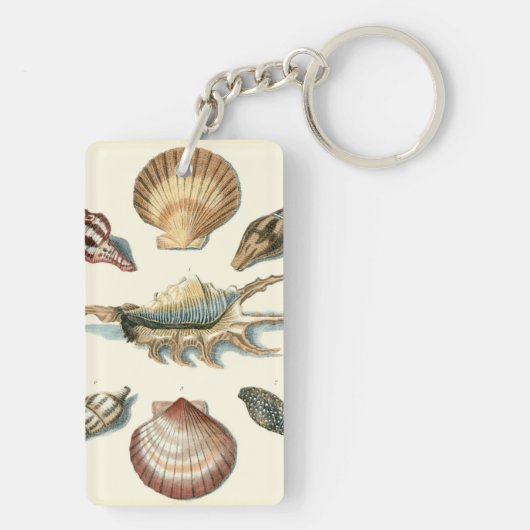 Fancy Shell Beach Sleutelhanger (achterkant)