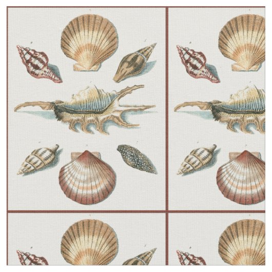 Fancy Shell Beach Stof (Close Up)