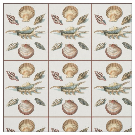 Fancy Shell Beach Stof (Swatch)